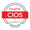 CompTia IT Operations Specialist Stackable certified 2019 badge